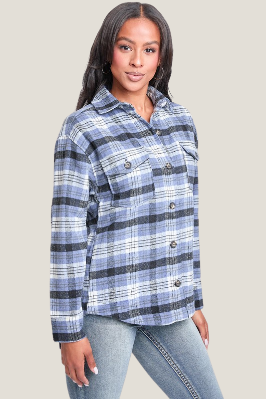 Pretty Plaid Shacket