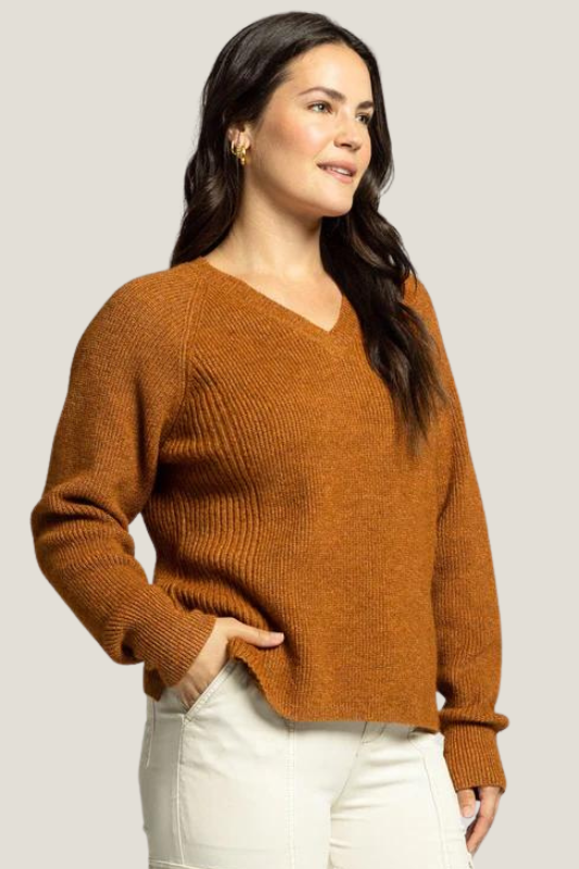 THREAD & SUPPLY: Marigold Sweater (Rust)