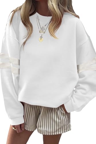 Amazon-Striped Oversized Sweatshirt (more colors)