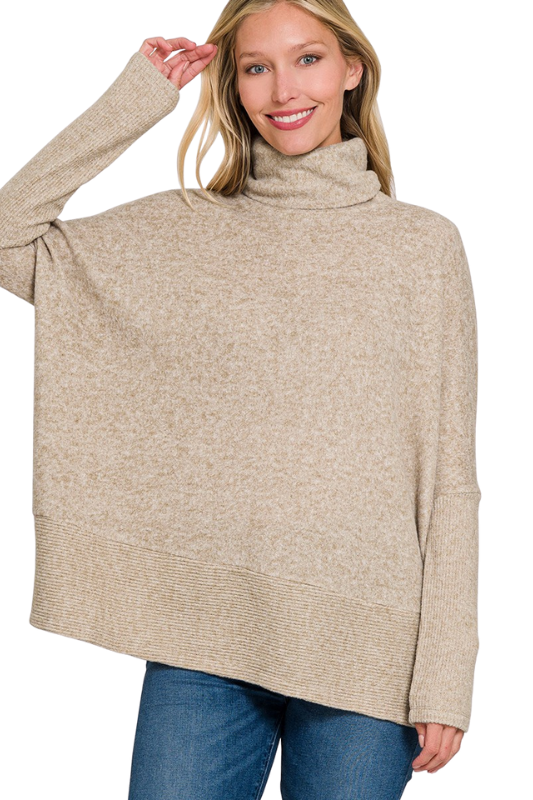 Brushed Hacci Top