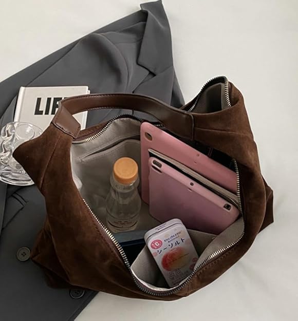 Amazon- Slouchy Suede Shoulder Bag (Several Colors)