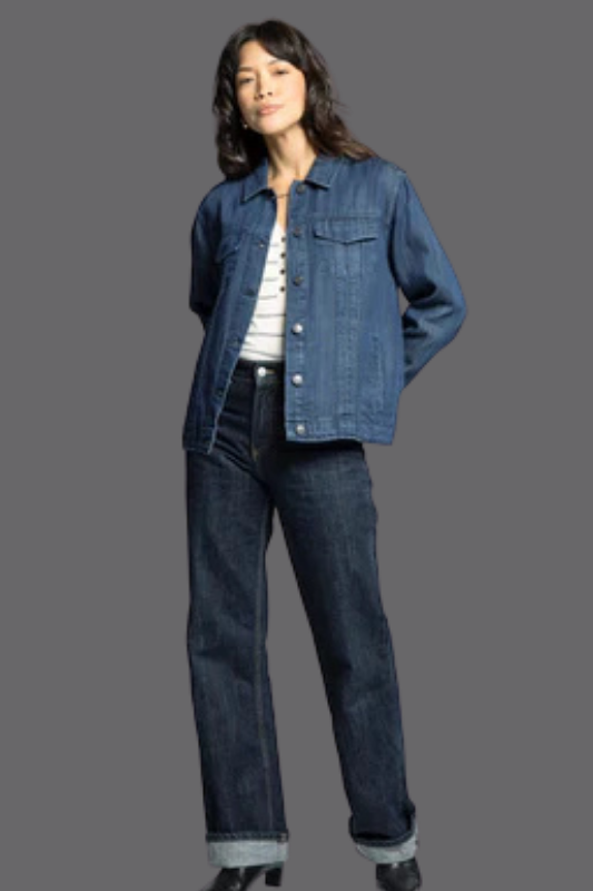 THREAD & SUPPLY: Jackie Jacket (Dark Ink Wash)