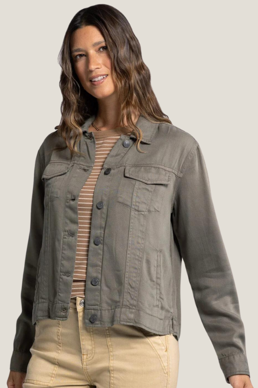 THREAD & SUPPLY: Olive Jackie Jacket