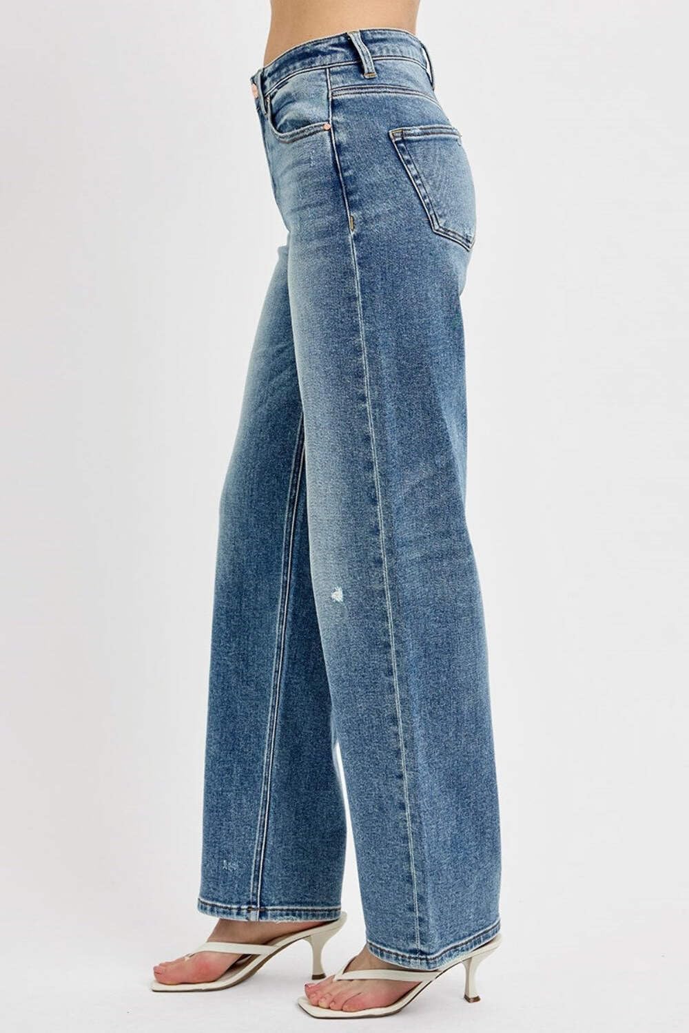 Amazon-Risen Jeans - High Rise Wide Leg Baggy Jeans