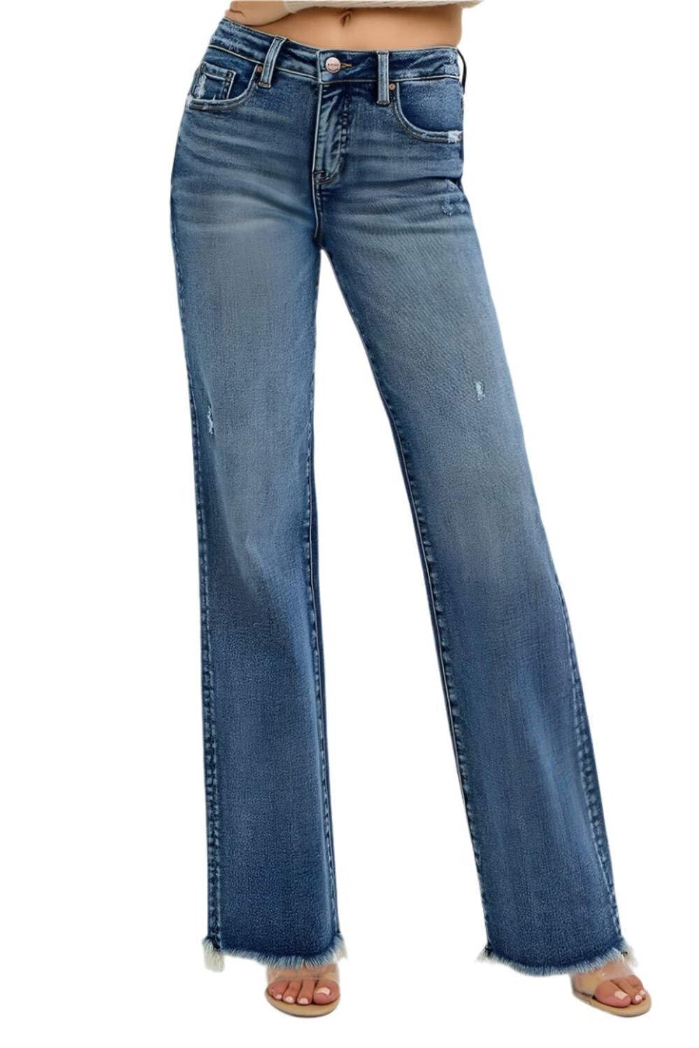 Amazon- Risen Jeans Tummy Control High Rise