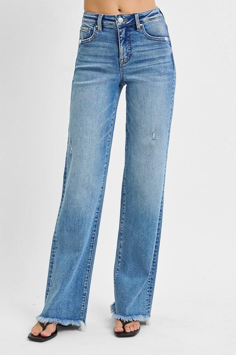 Amazon- Risen Jeans Tummy Control High Rise