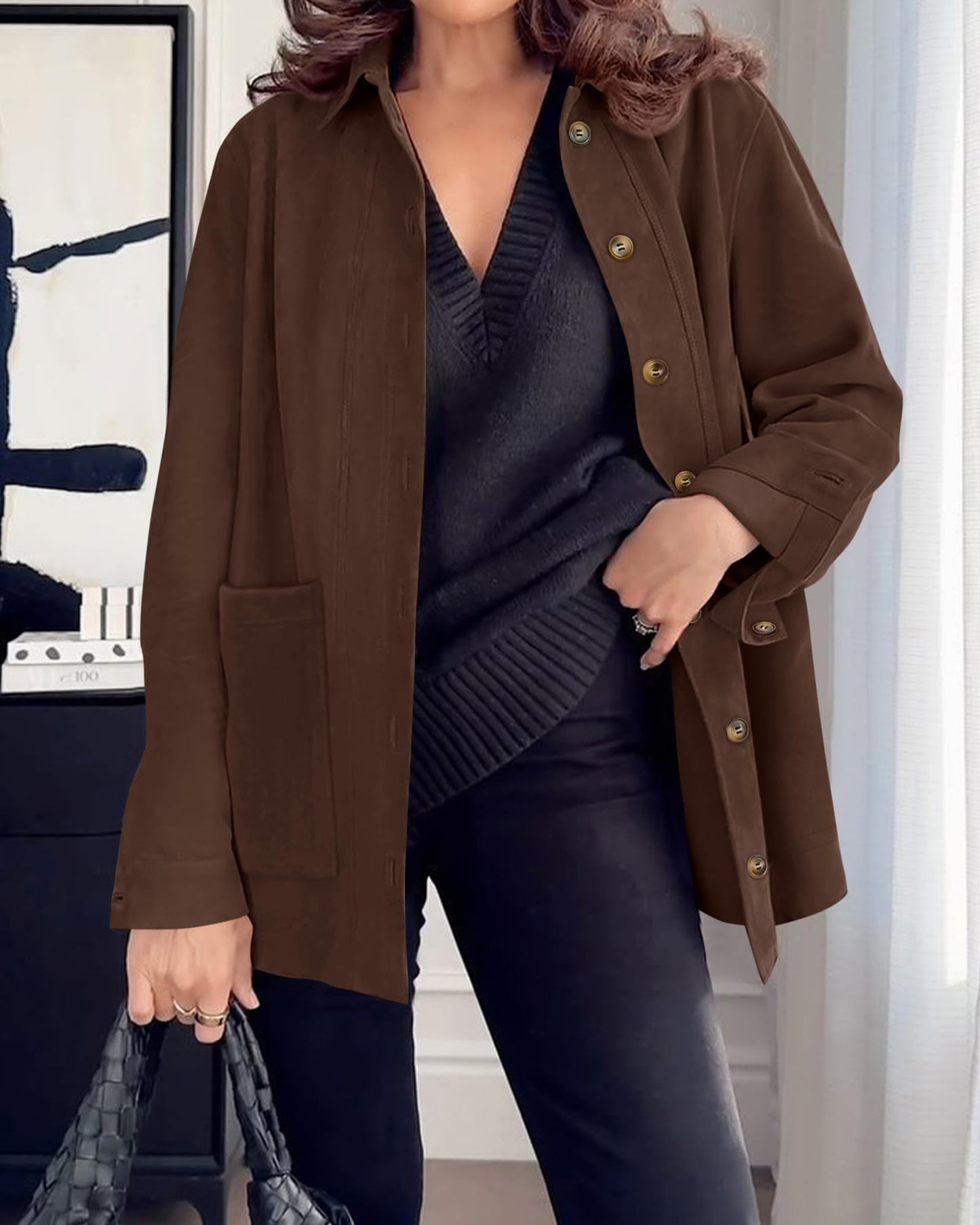 Amazon-Faux Suede Jacket (several colors)