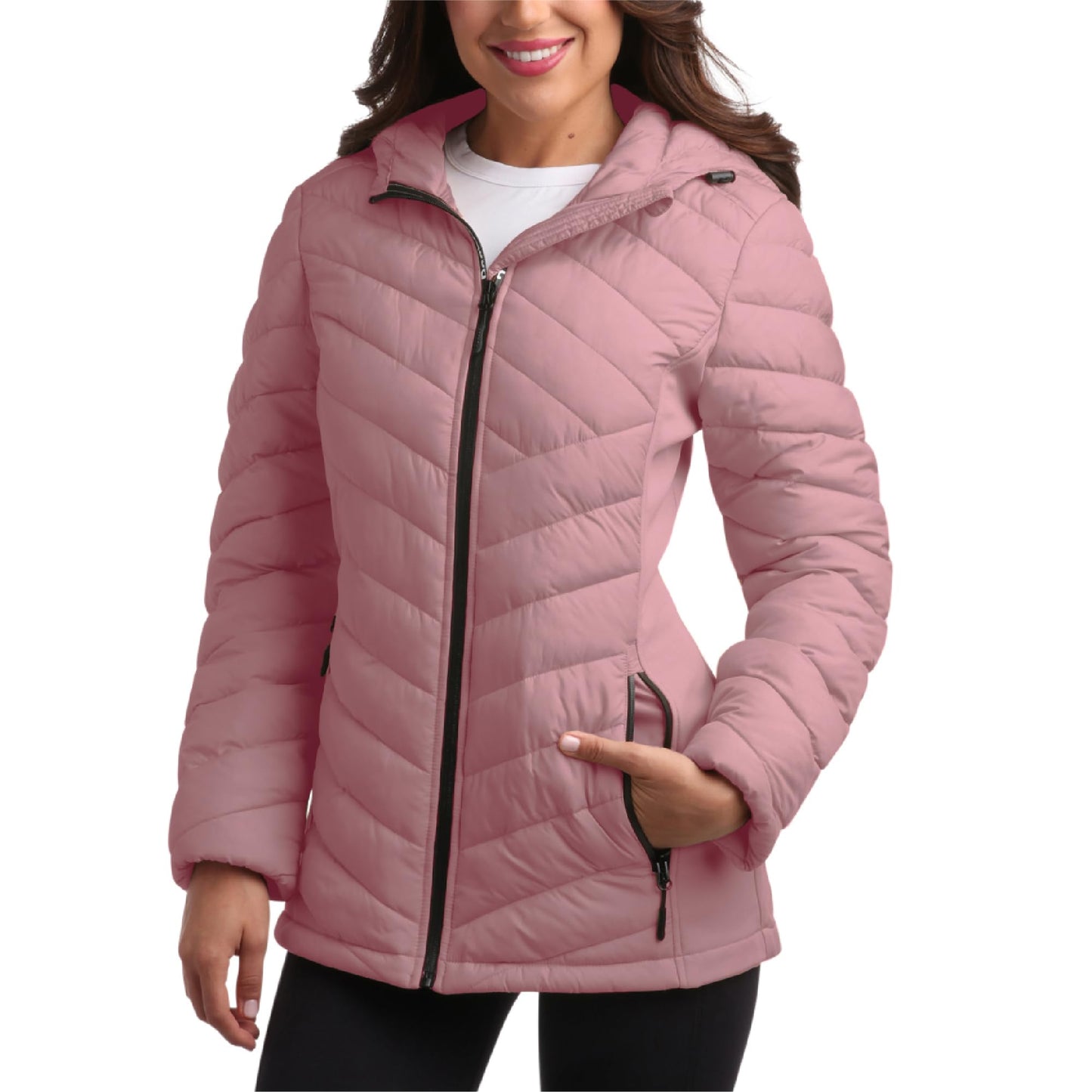 Amazon-Reebok Womens Jacket - Lightweight Softshell Quilted Jackets (several colors)