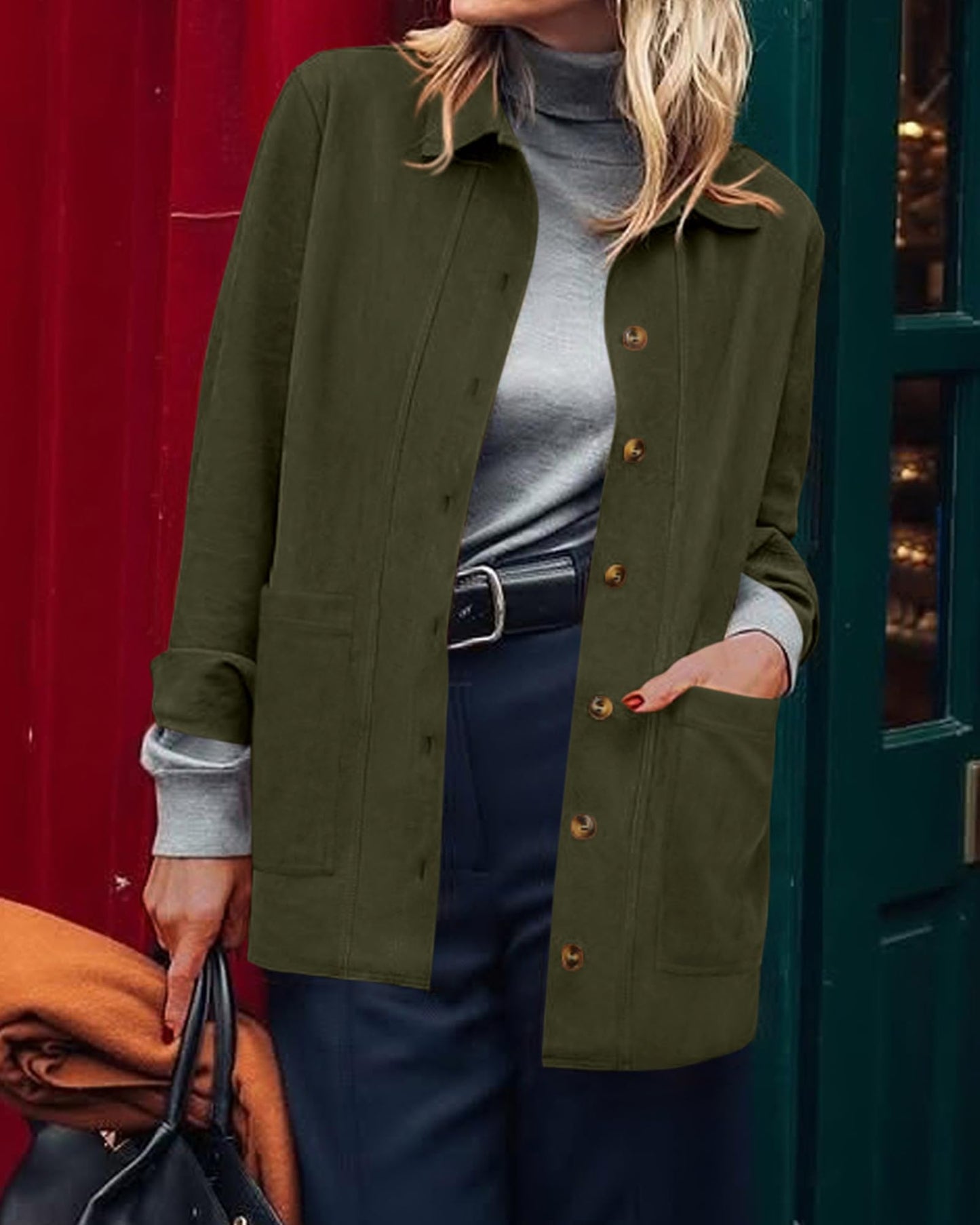 Amazon-Faux Suede Jacket (several colors)