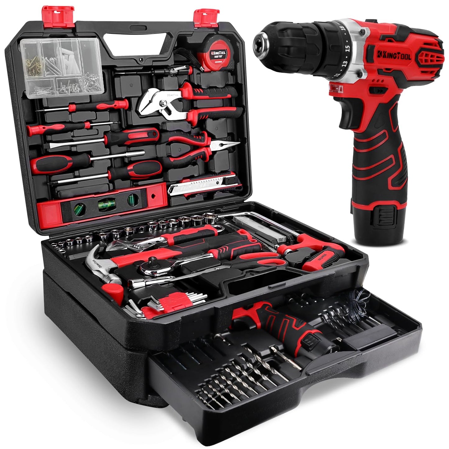 Amazon-KingTool 276-Piece Tool Set Kit