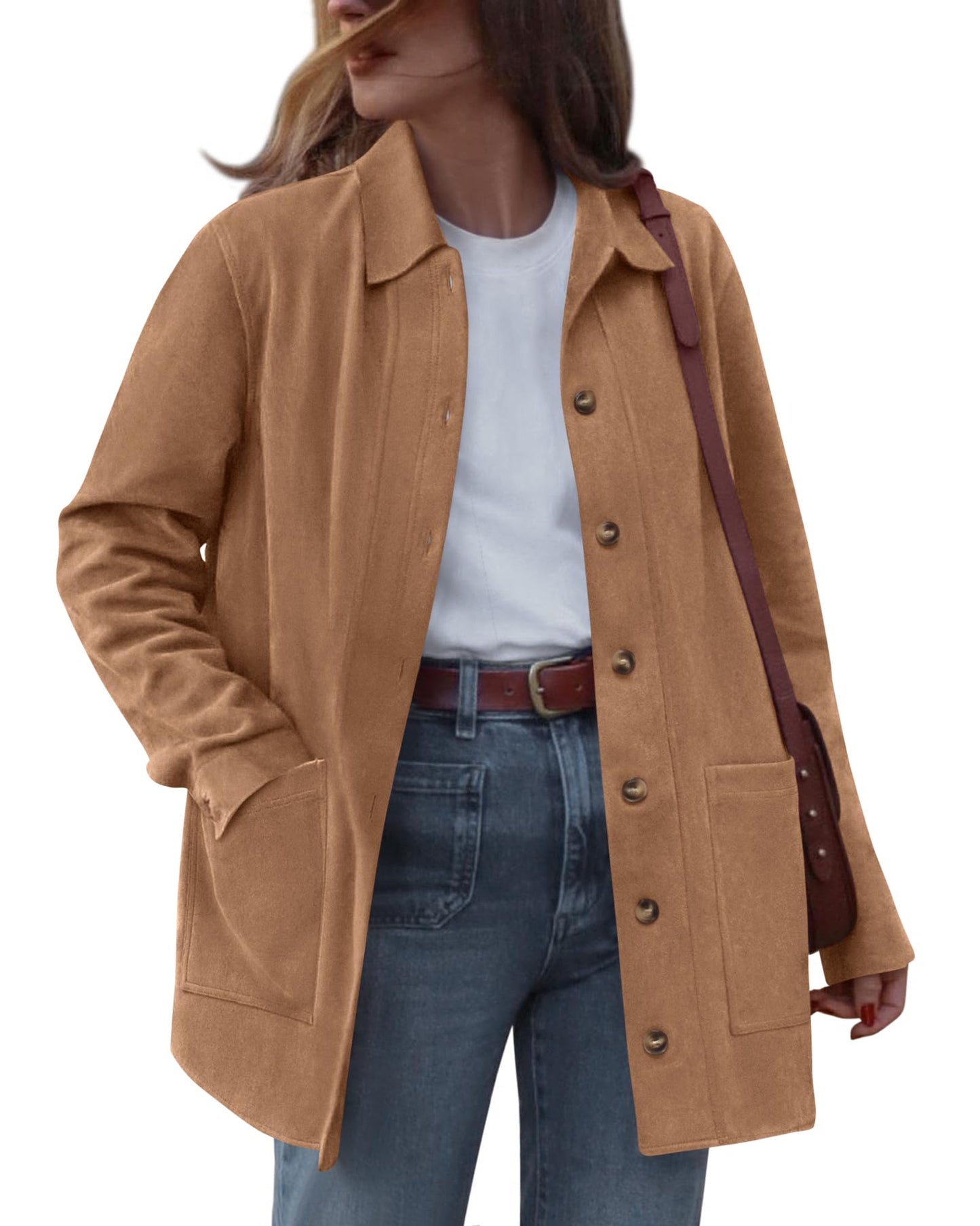 Amazon-Faux Suede Jacket (several colors)