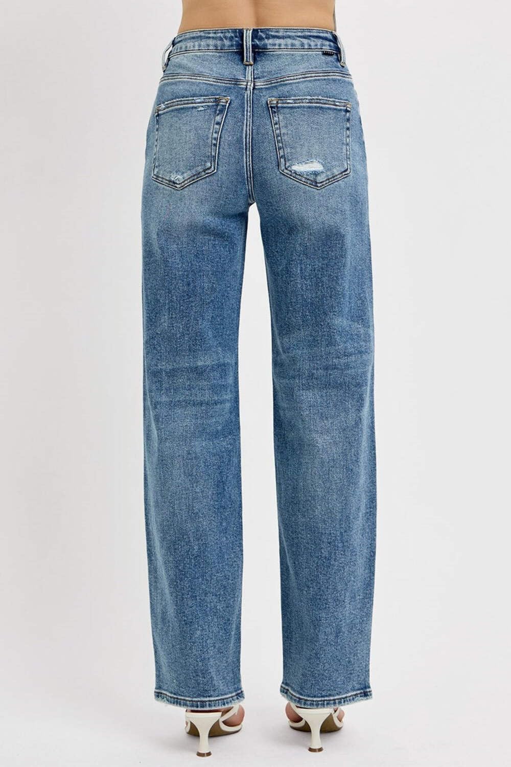 Amazon-Risen Jeans - High Rise Wide Leg Baggy Jeans
