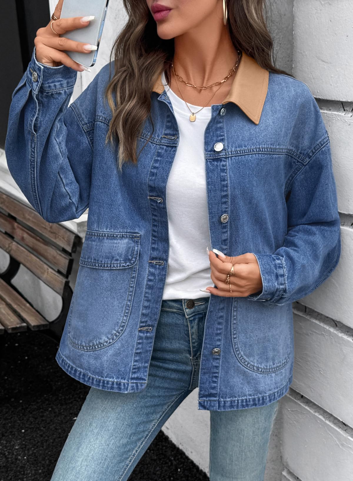 Amazon-Boyfriend Denim Barn Jacket (more colors)
