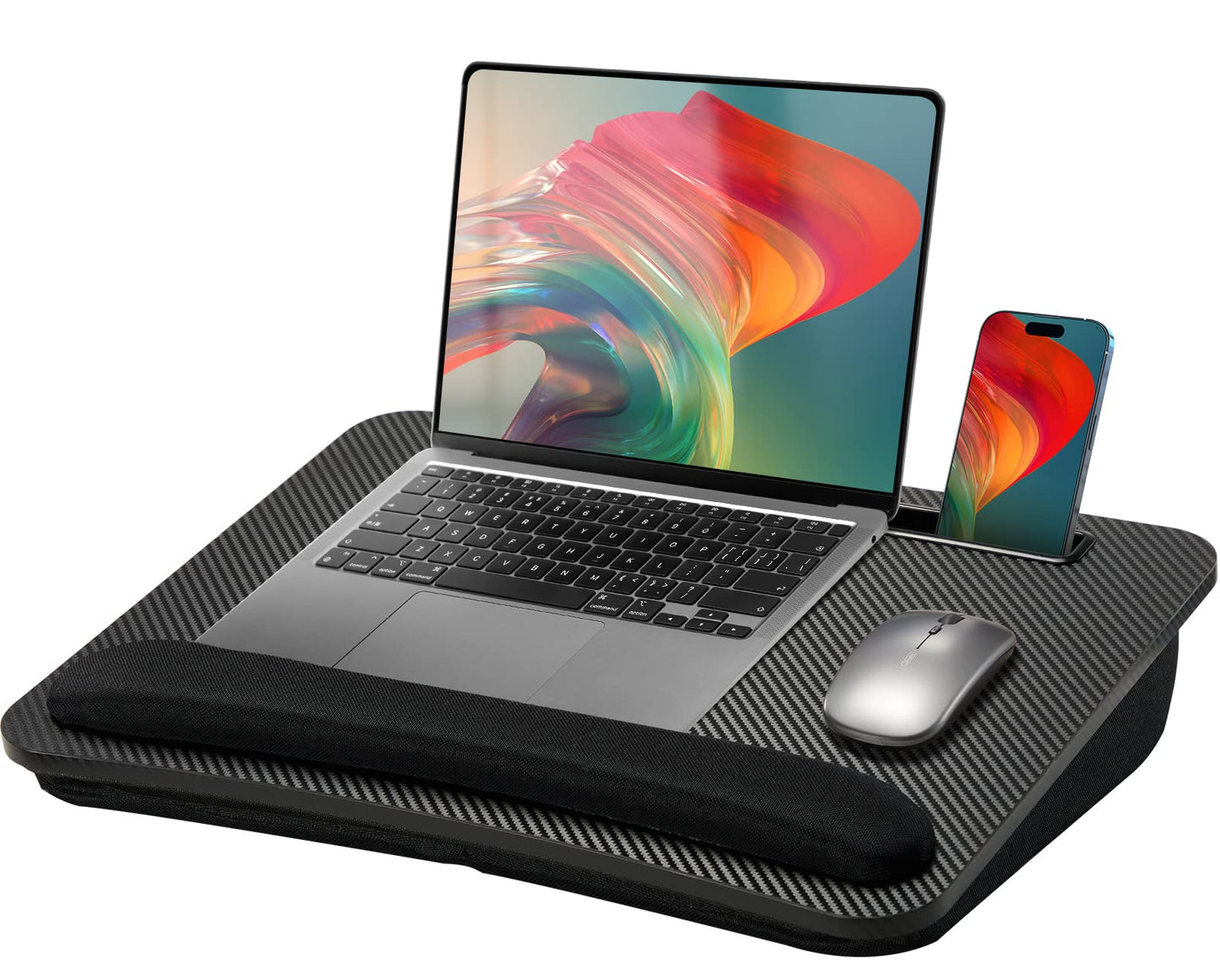Amazon-Portable Lap Desk with Pillow Cushion