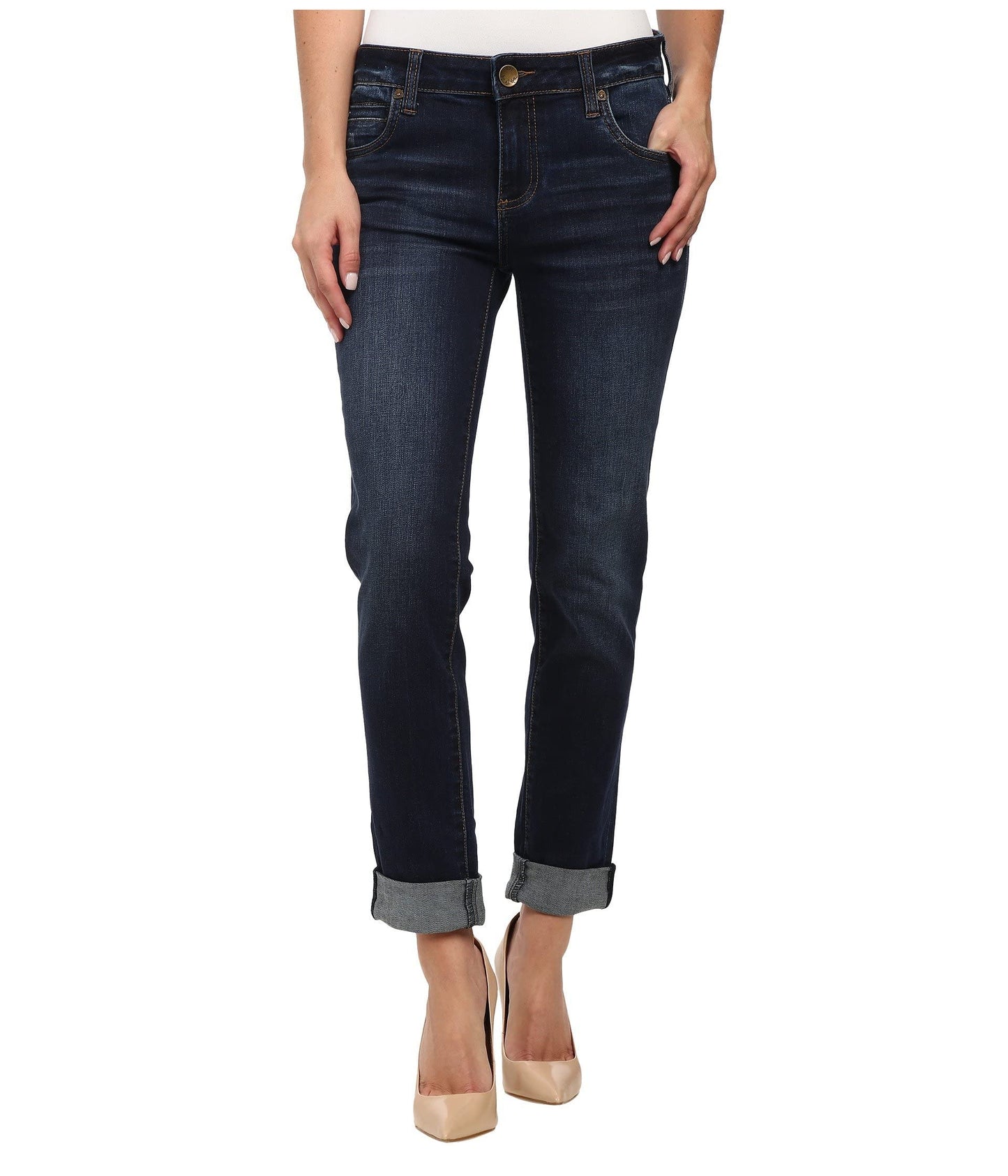 Amazon- KUT Catherine Boyfriend Jeans (Black)