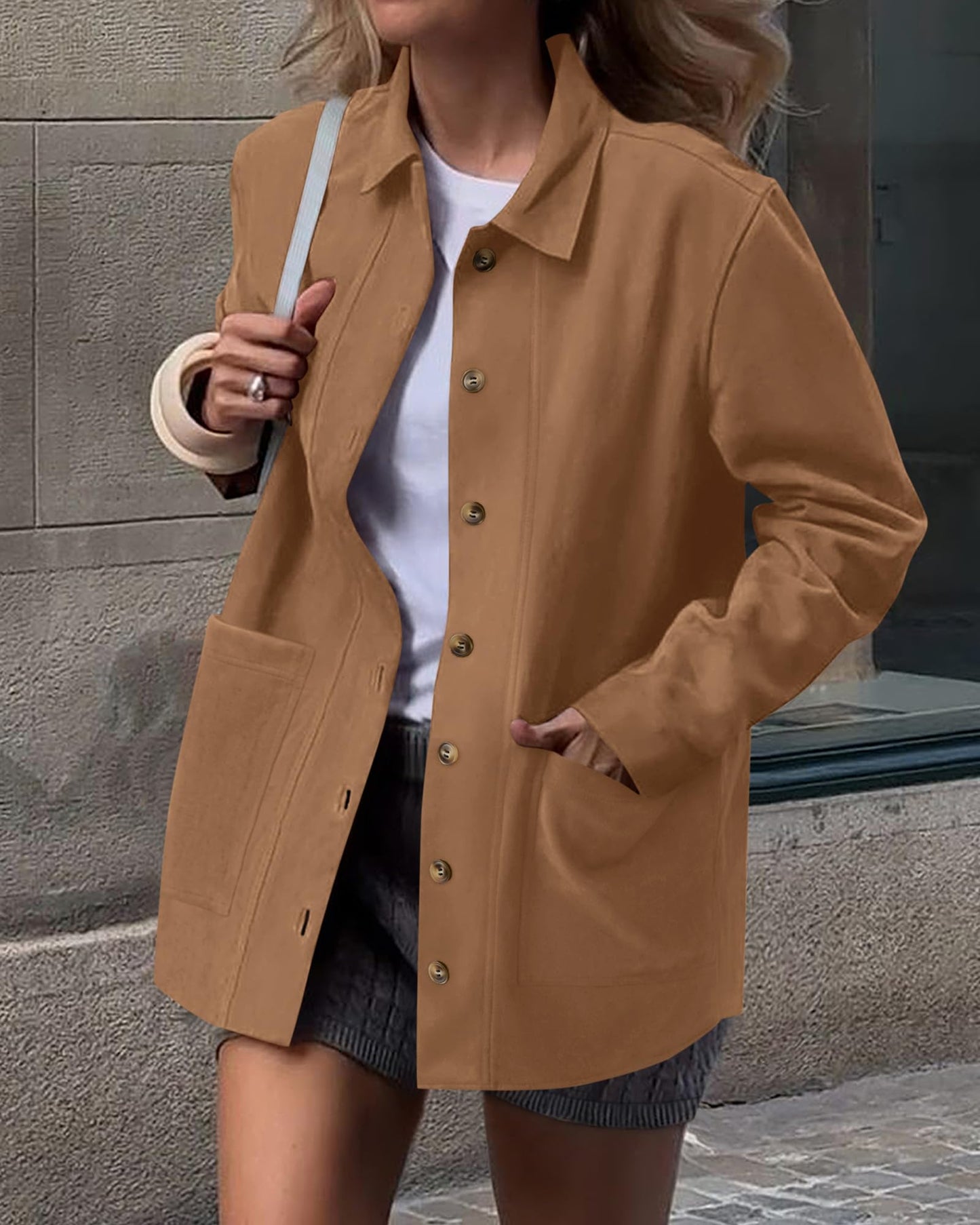 Amazon-Faux Suede Jacket (several colors)