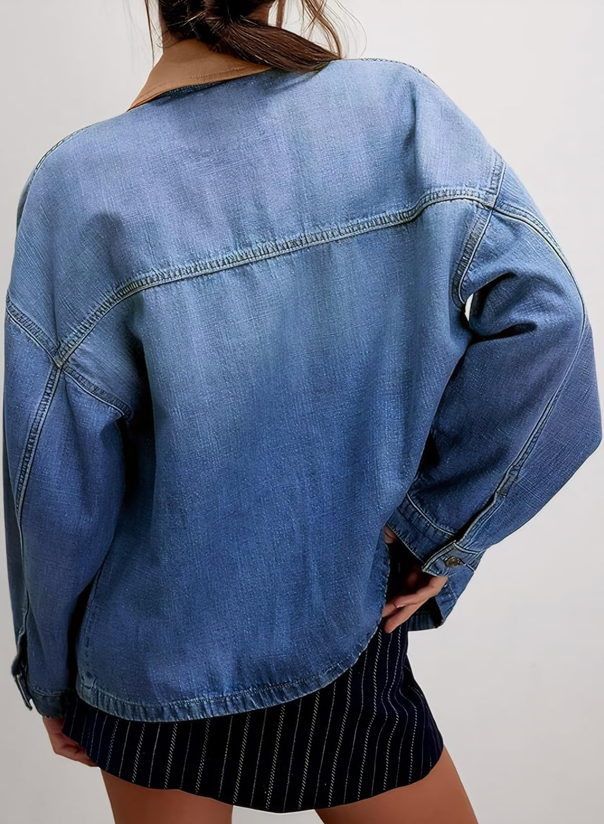 Amazon-Boyfriend Denim Barn Jacket (more colors)