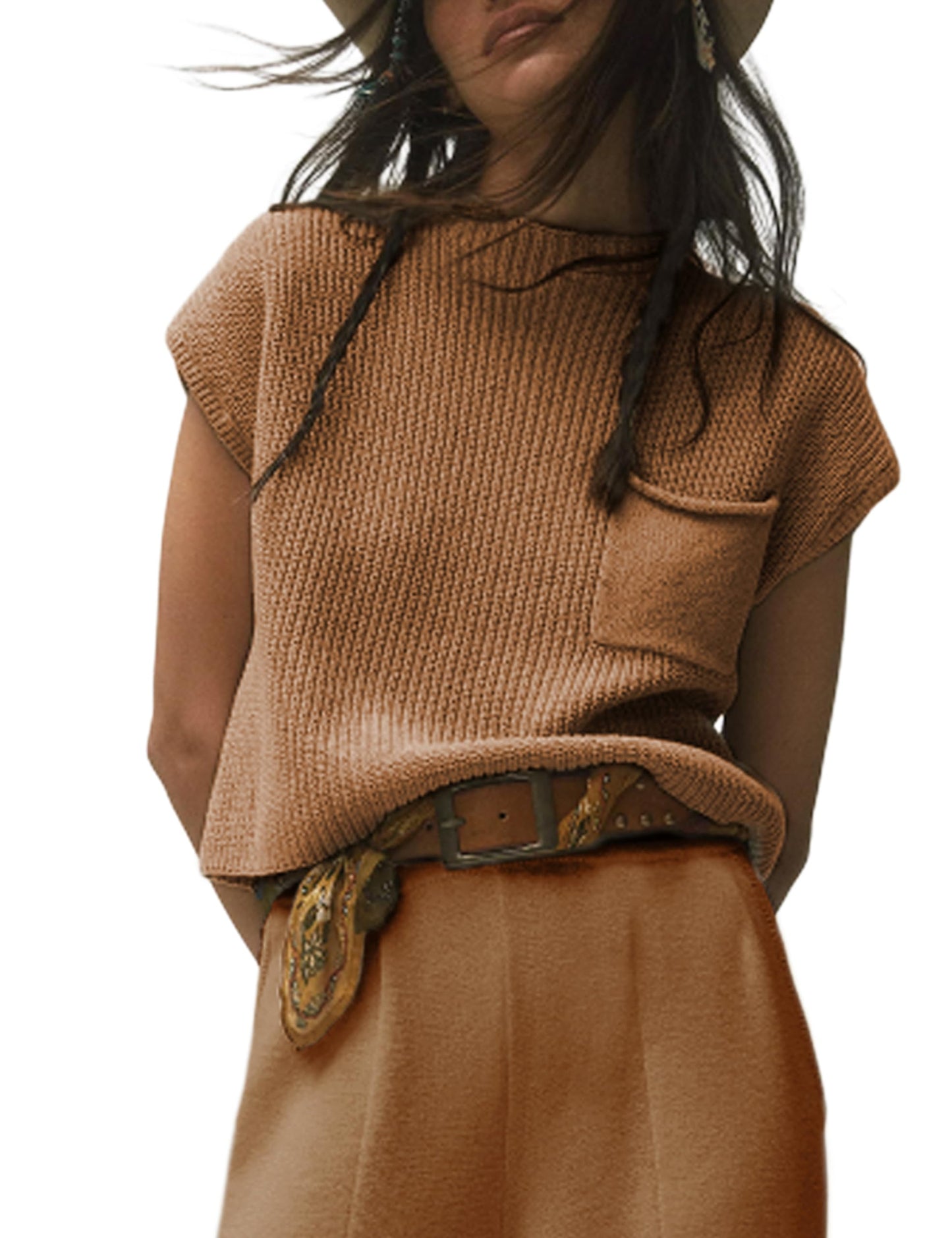Amazon- Mock Neck Vest (Several Colors)