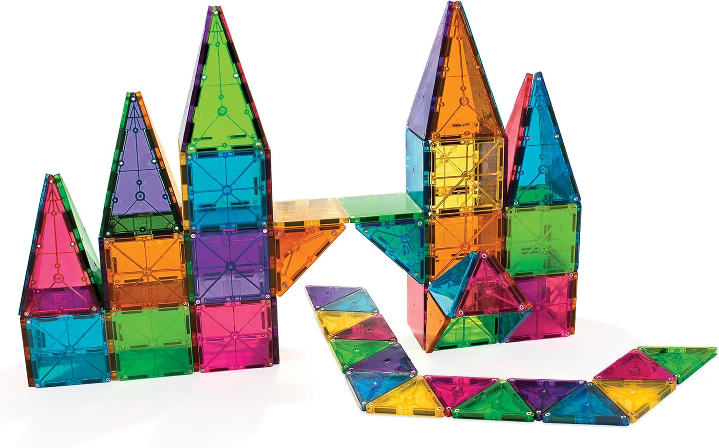 Amazon-MAGNA-TILES Classic 100-Piece Magnetic Construction Set