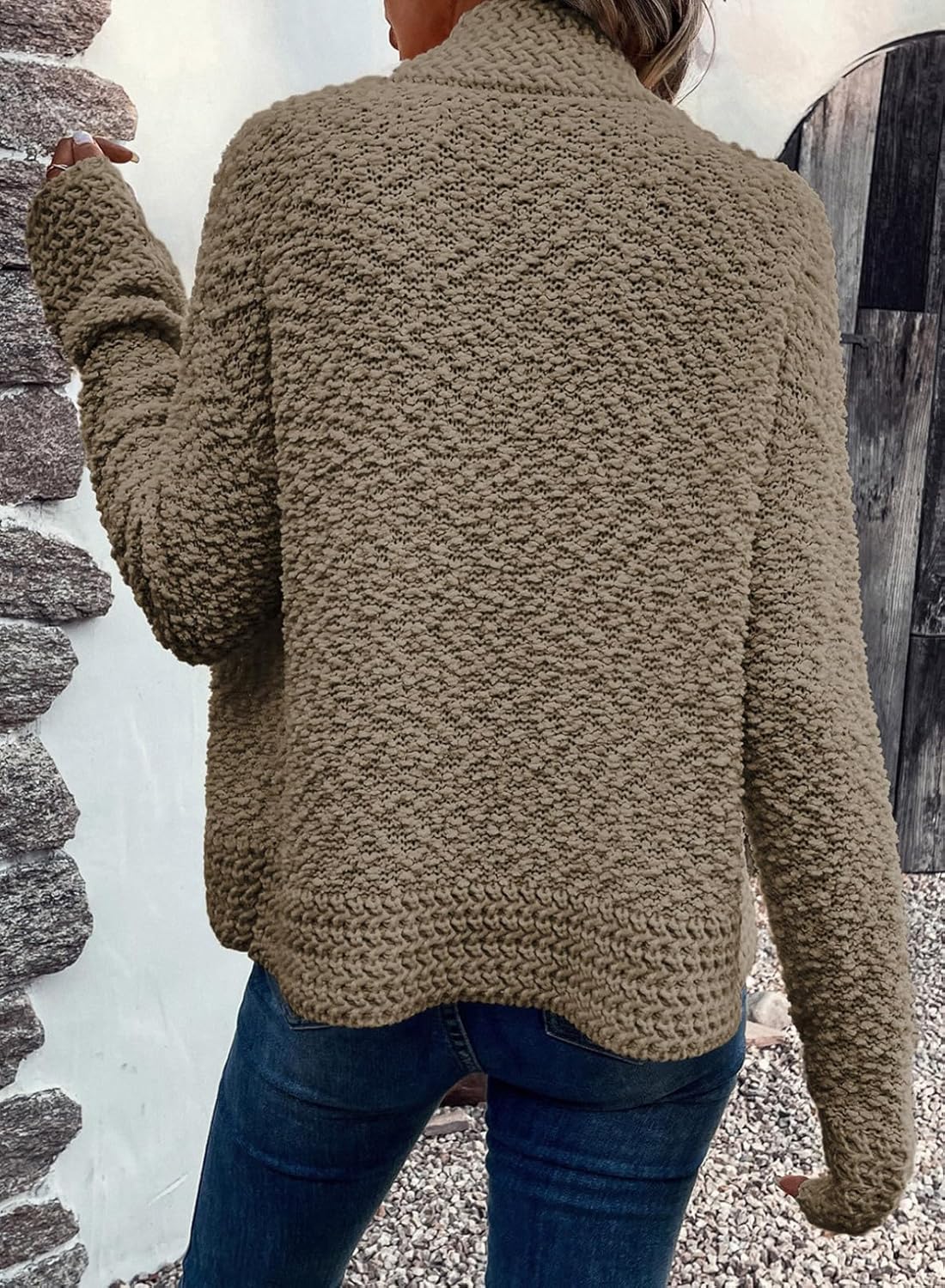 Amazon- Chunky Knit Cardigans Sweater (Several Colors)
