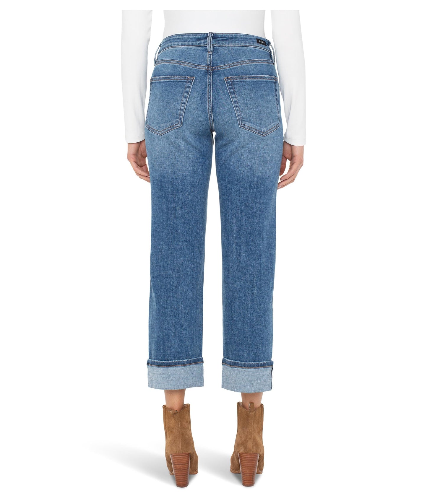 Amazon- Liverpool Women's Marley Mid-Rise Girlfriend Jeans
