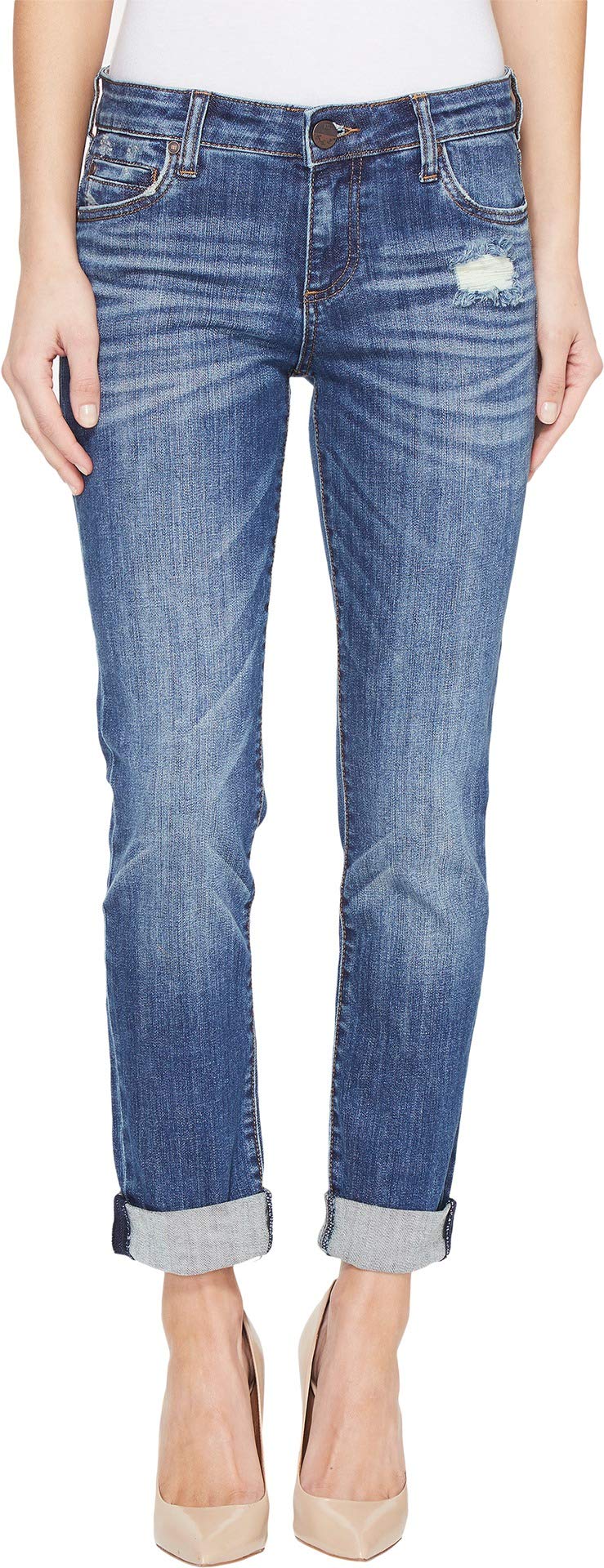 Amazon- KUT Catherine Boyfriend Jeans (Black)