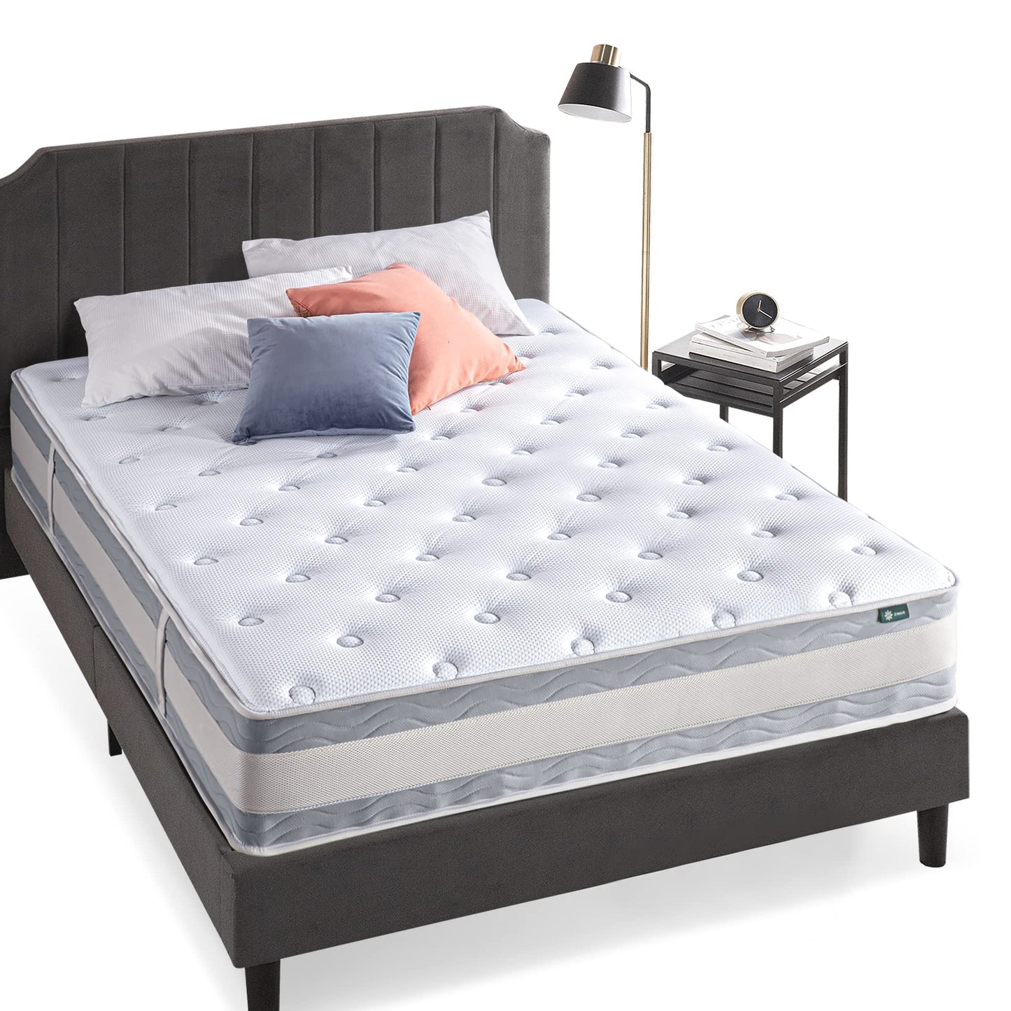 Amazon-ZINUS 10 Inch Comfort Support Hybrid Mattress- 5 sizes