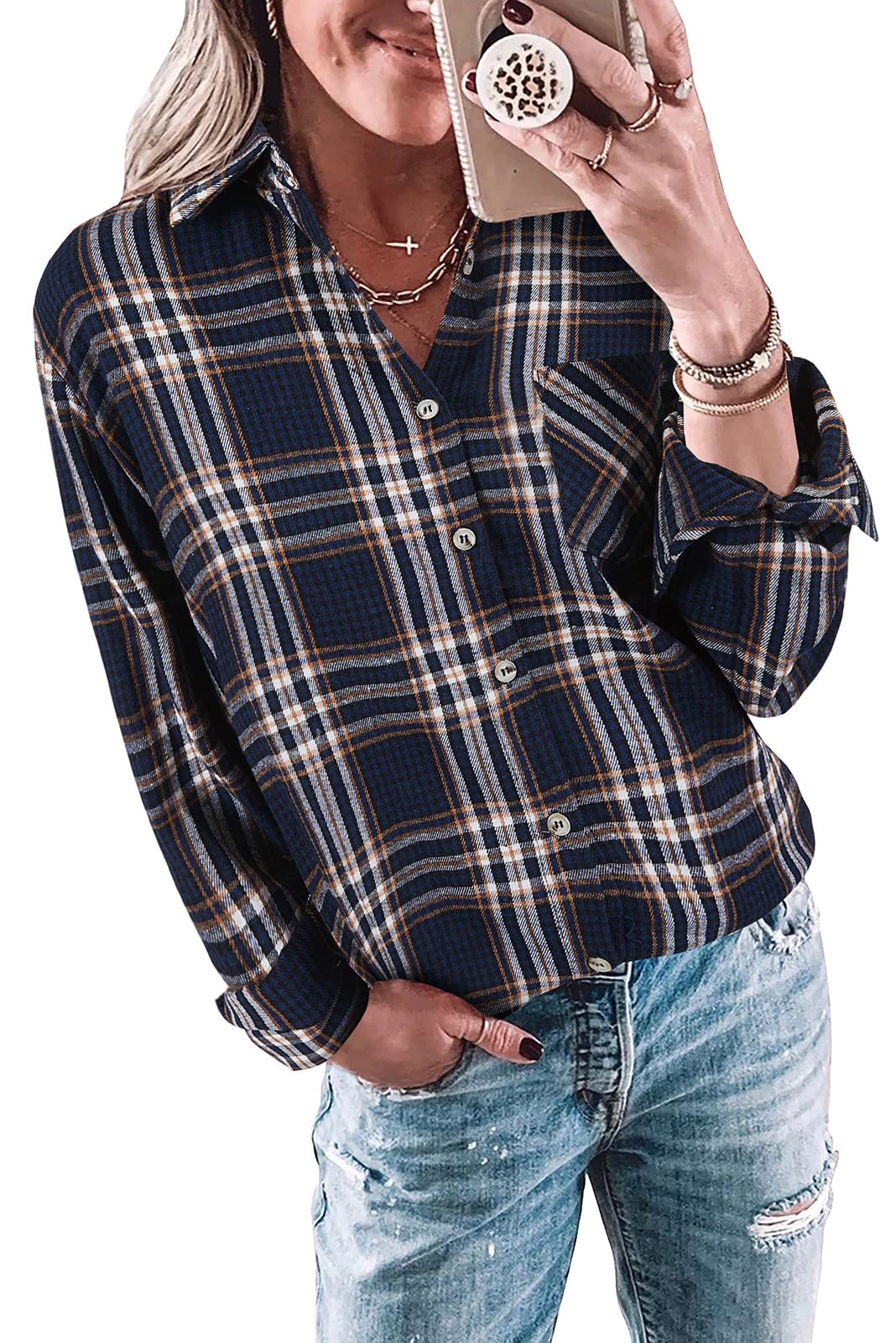 Amazon- Plaid Flannel Shirt (Several colors)