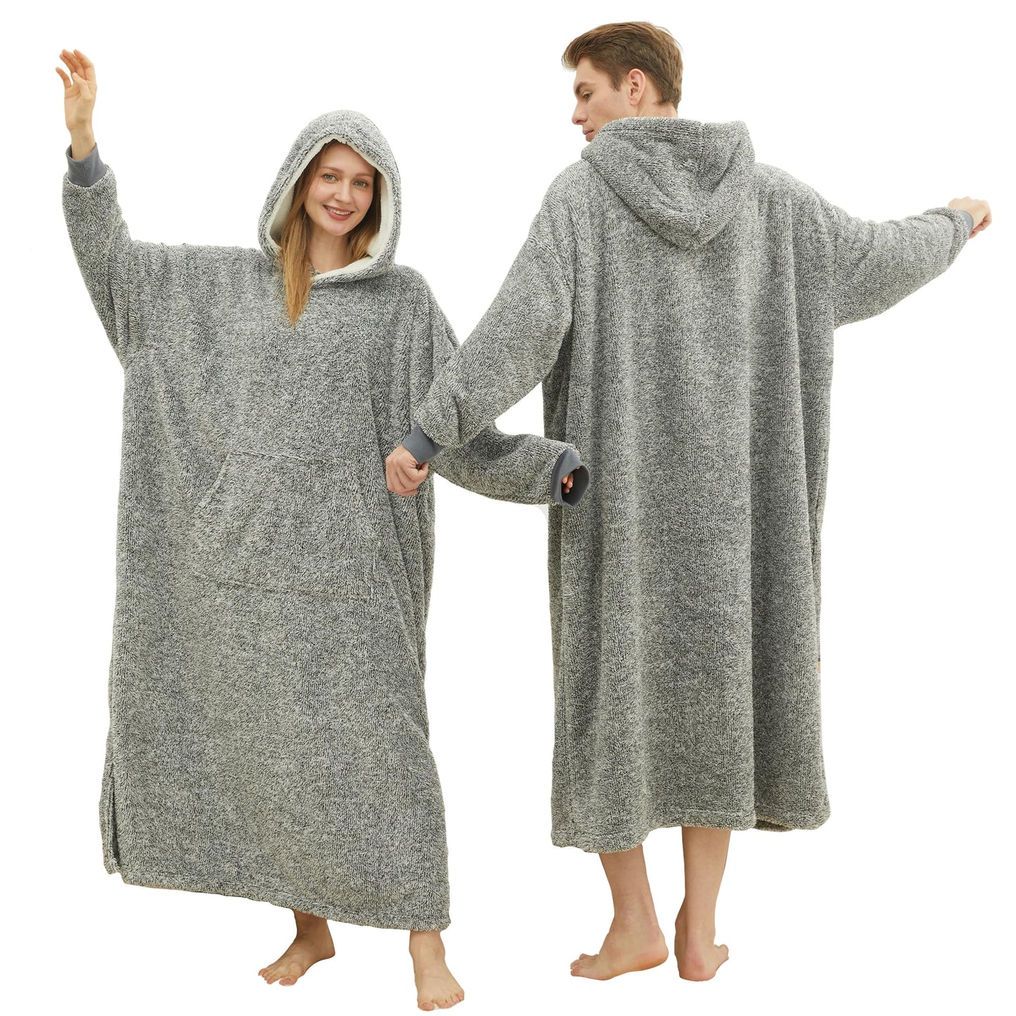 Amazon-Snuggy Hooded Blanket for Adult