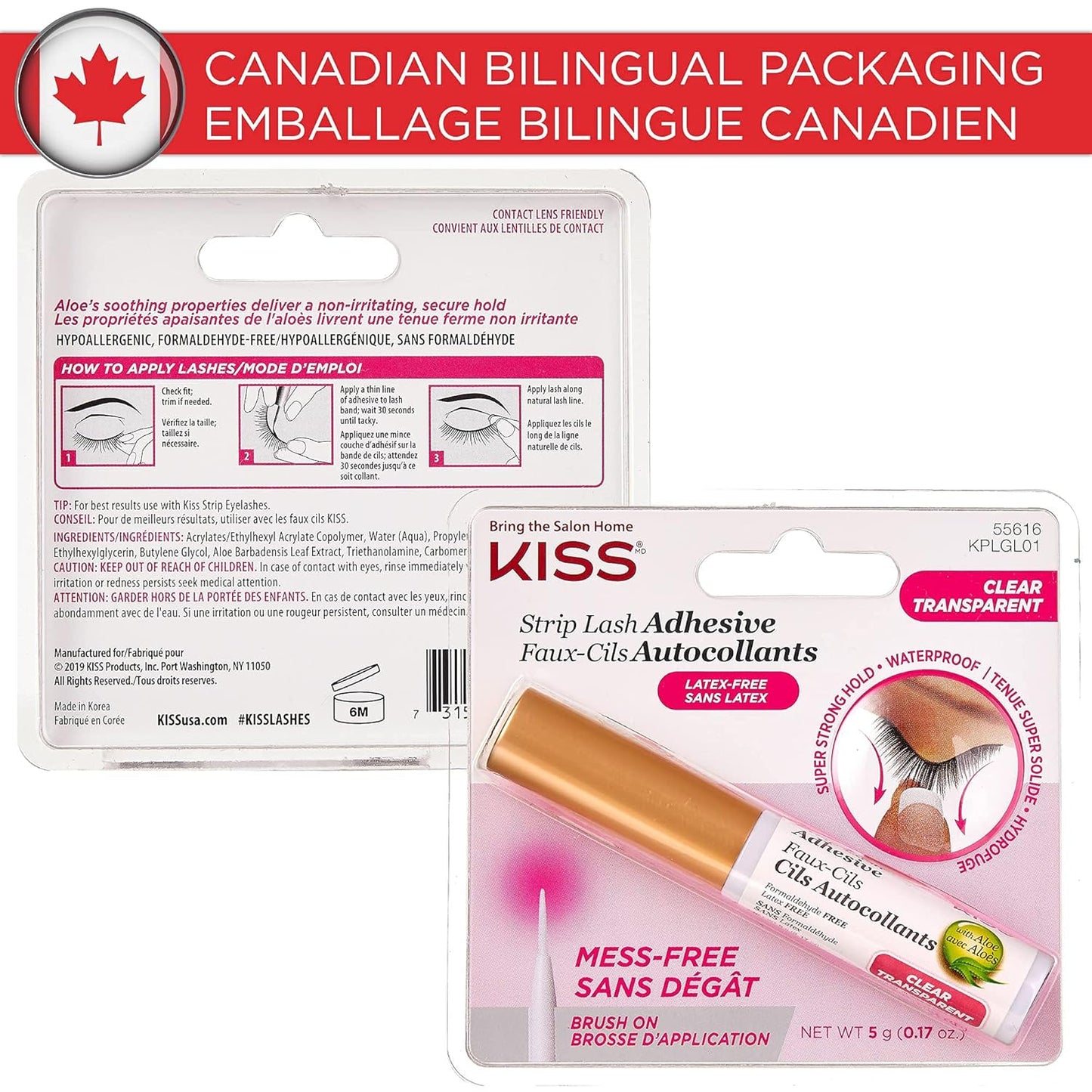 Amazon-KISS Strip Lash Adhesive