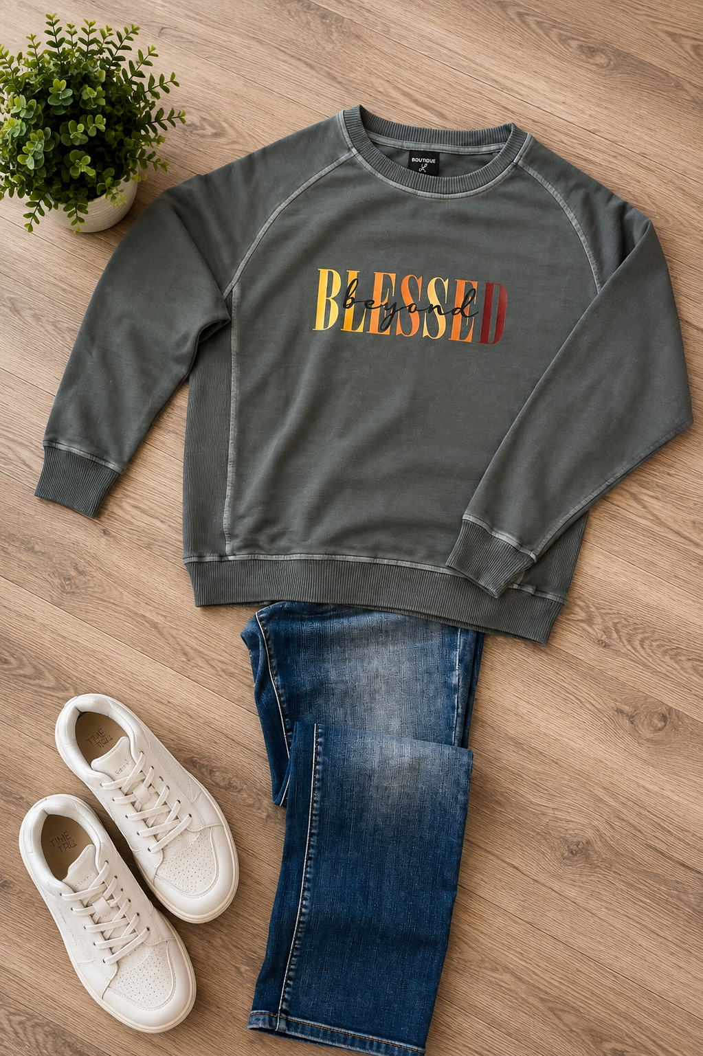 Blessed Mineral Wash Sweatshirt