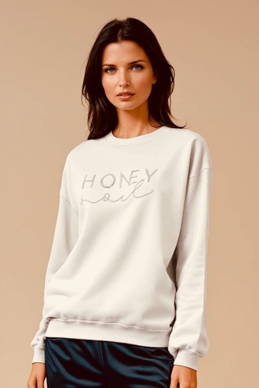 Honey Soul Embroider Sweatshirt