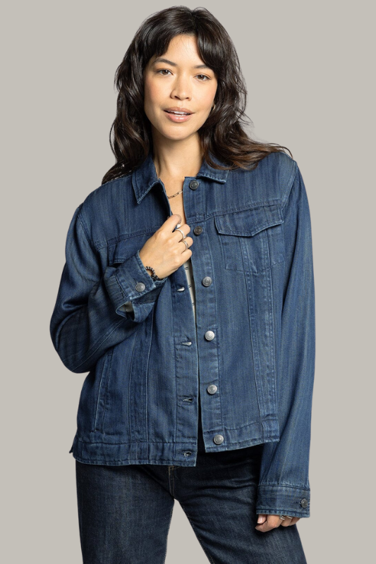 THREAD & SUPPLY: Jackie Jacket (Dark Ink Wash)