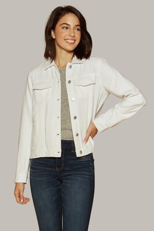 THREAD & SUPPLY: Jackie Jacket- White