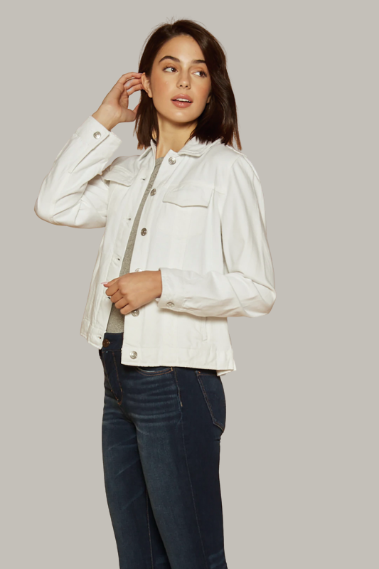 THREAD & SUPPLY: Jackie Jacket- White