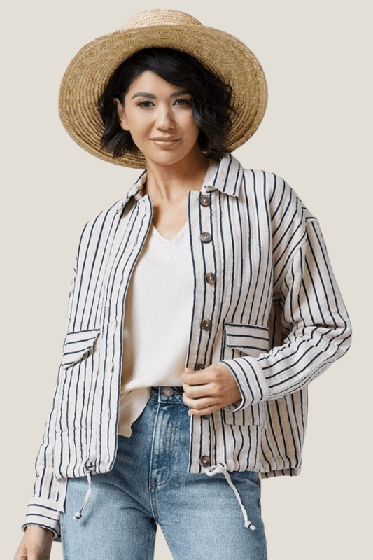 Hallie Stripe Jacket