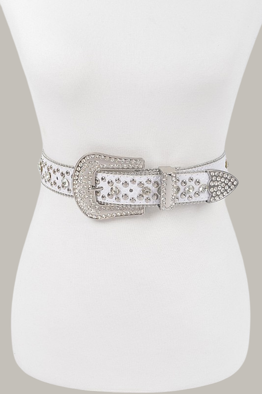 Rockin Rhinestone Western Belt