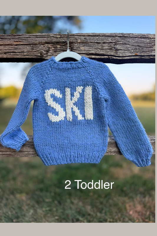 Handmade Children's Ski Sweater