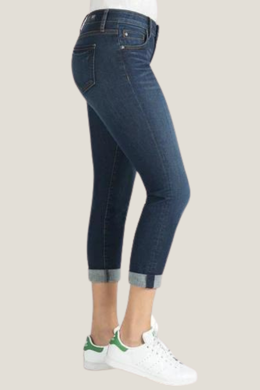 KUT: Catherine Mid Rise Boyfriend Jean (Abelia Wash)