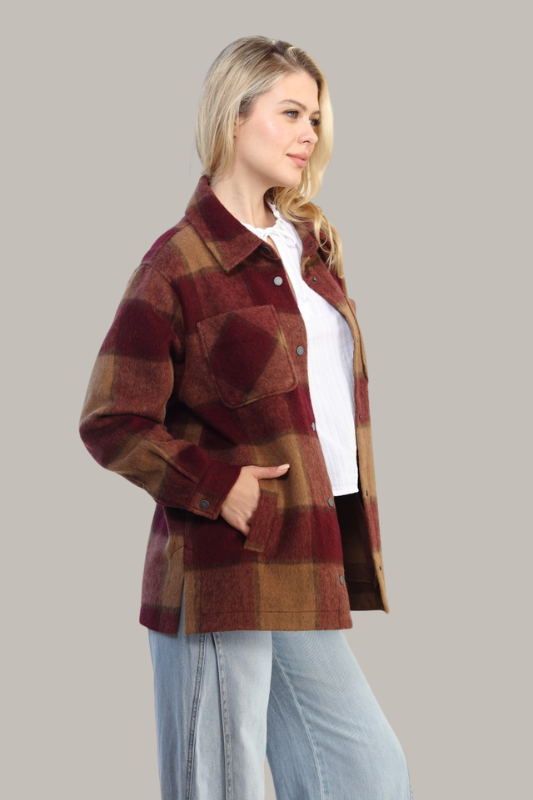 The Kensie Plaid Jacket