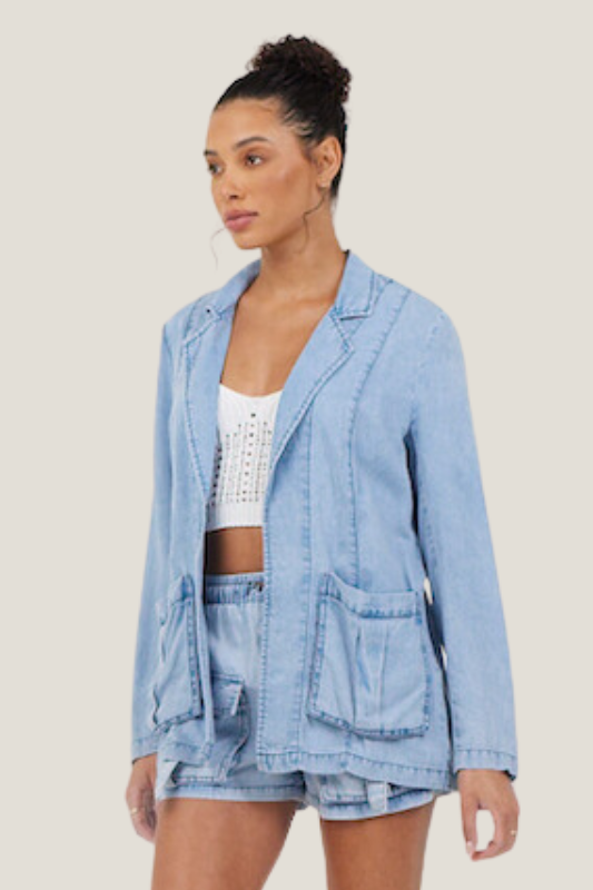 Vintage Tencel Blazer