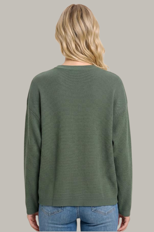 The Whitney Waffle Knit