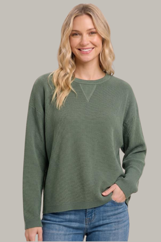 The Whitney Waffle Knit