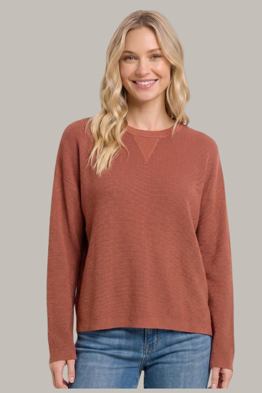 The Whitney Waffle Knit