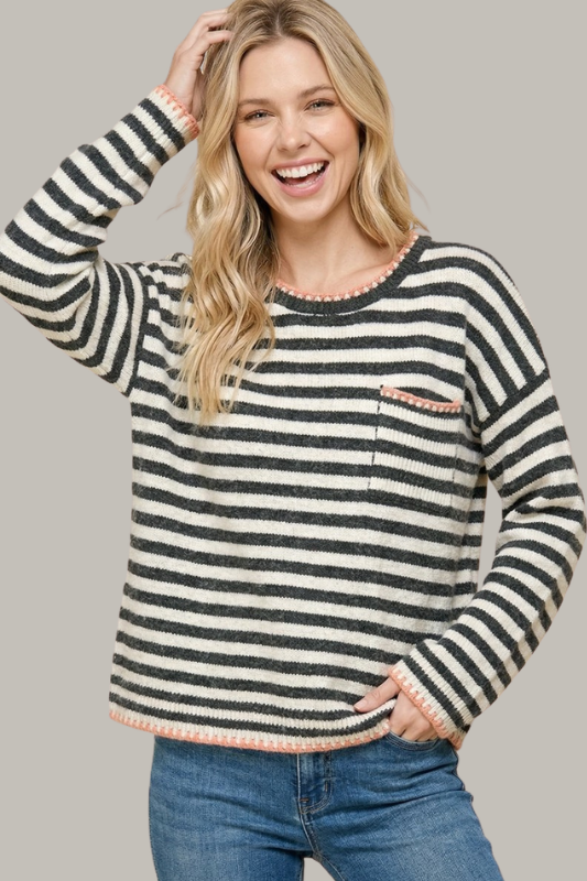 The Blanket Stitch Sweater