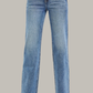 Risen Straight leg Denim