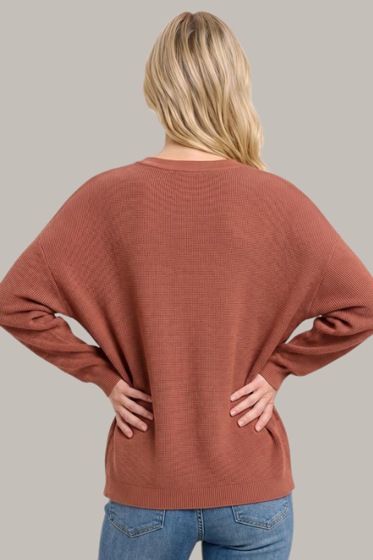 The Whitney Waffle Knit