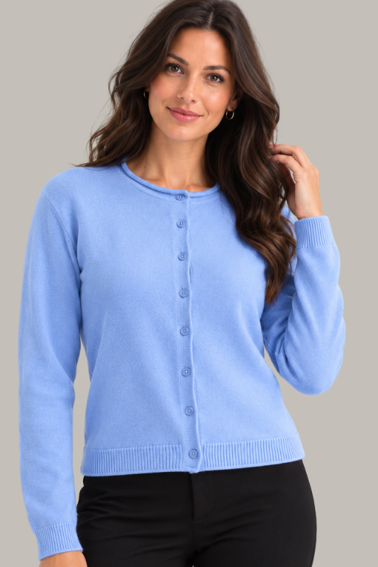 The Periwinkle Cardigan