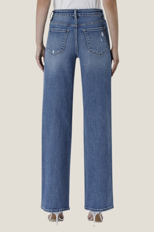 VERVET: Wide Leg Jean