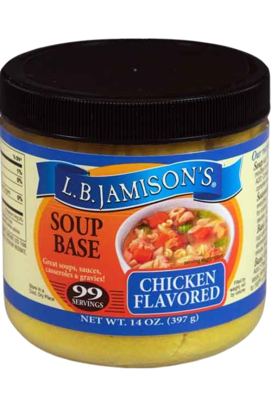Amazon-L.B. Jamison's Chicken Flavored Soup Base